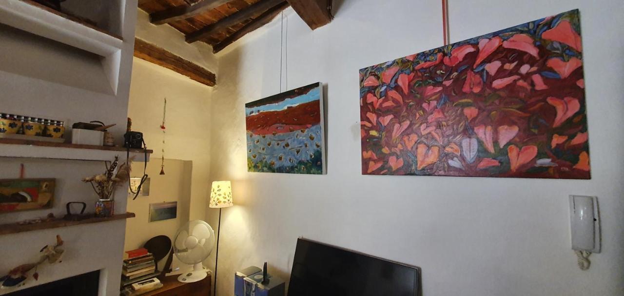 La Casa Di Dina Apartment Castelmuzio ภายนอก รูปภาพ